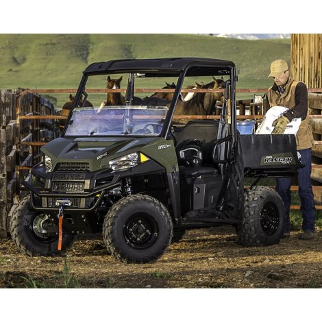 Polaris Ranger Lock & Ride® Sport Roof - Poly 2-Seat Black # 2883236